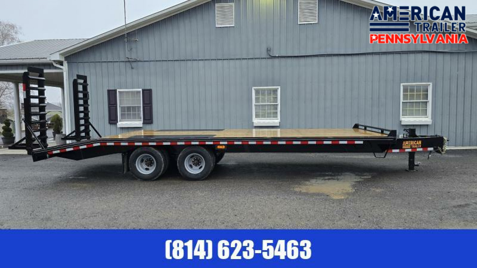 New Quality Pro Grade Pintle Deckover - 25' - 25K GVWR