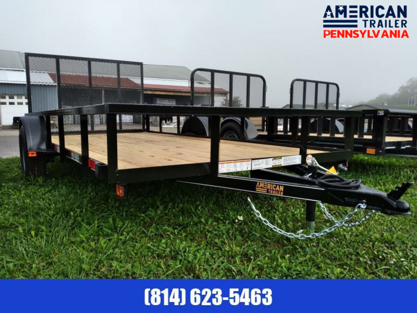 New 2026 Quality Trailers Pro-B Utility Trailer / 2990 GVWR / 77"x12'