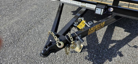 New Quality Pro Grade Wood Deck Car Hauler 20' - 9.9K GVWR - Spare Mount