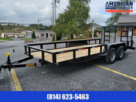 New Quality Trailers General Duty Utility Trailer 82 x 16' - 7000 GVWR
