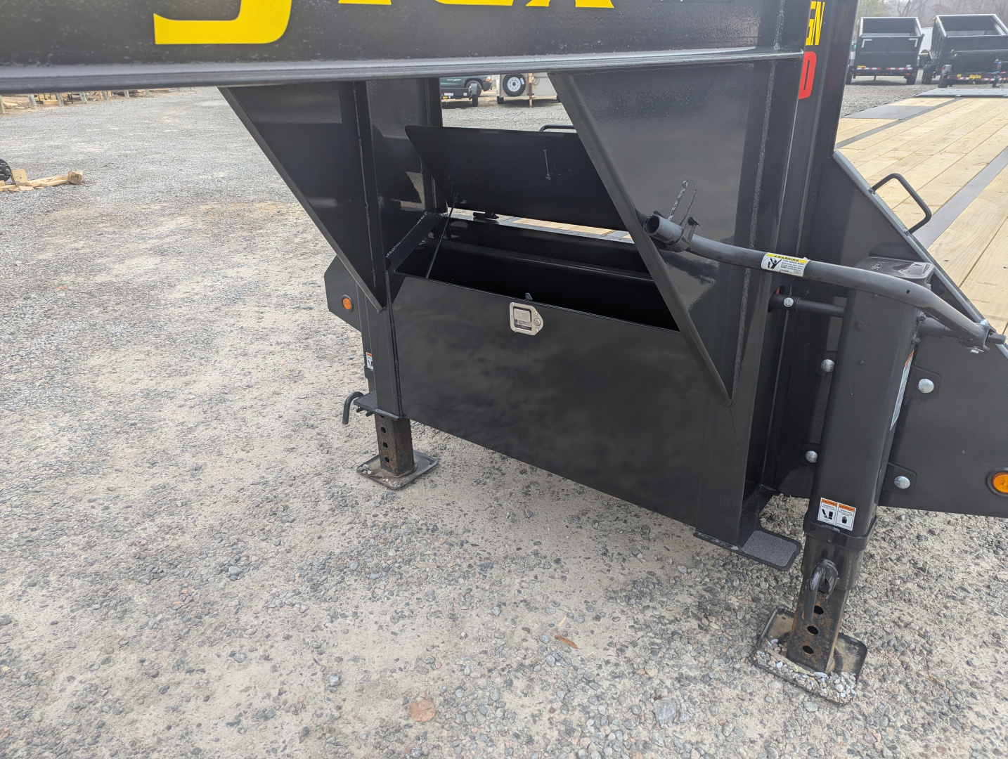 New 2026 Big Tex Trailers 35+5 25GN Heavy Duty Tandem Dual Wheel Gooseneck w/ Mega Ramps 25900 GVWR Flatbed Trailer