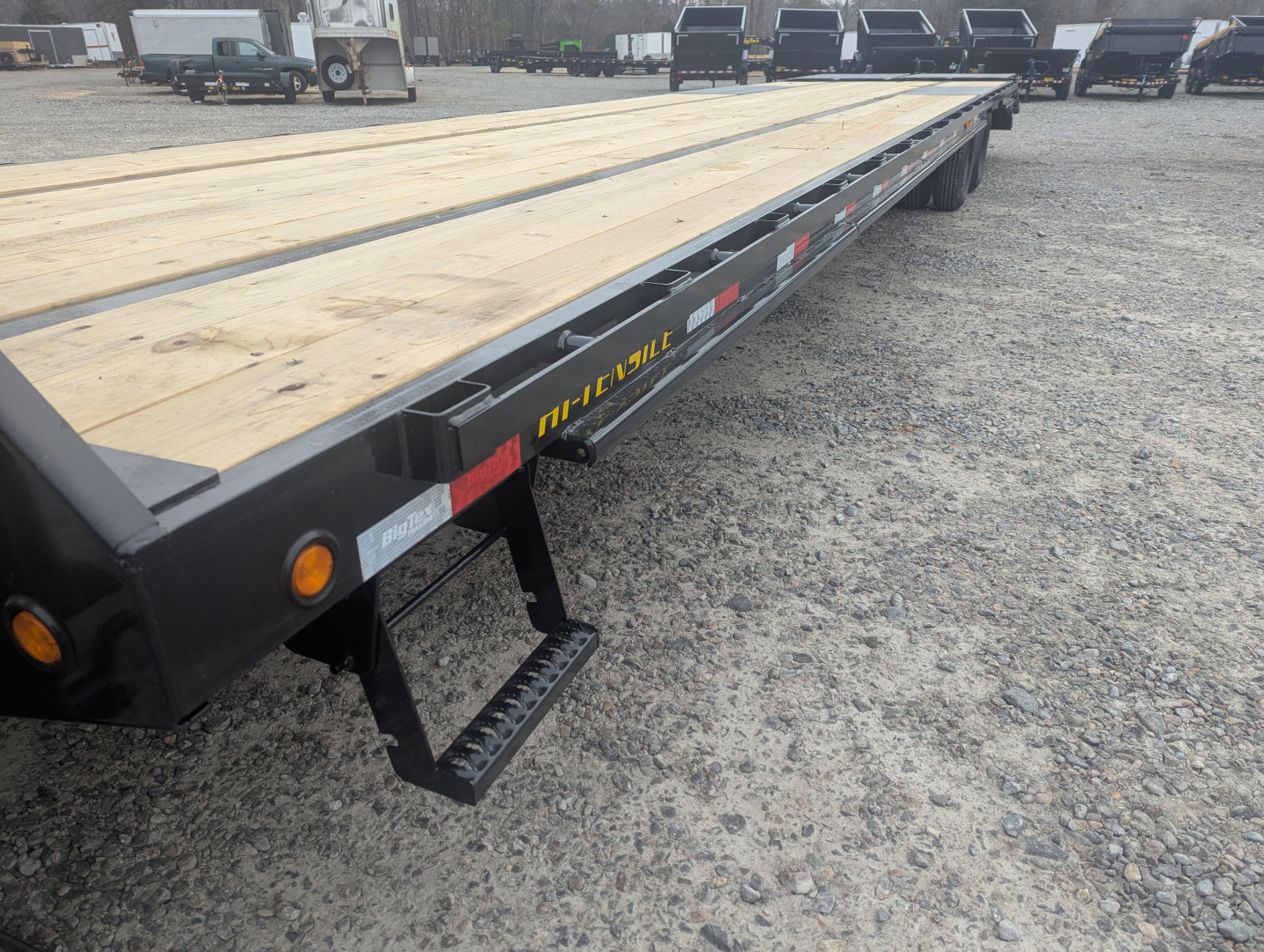 New 2026 Big Tex Trailers 35+5 25GN Heavy Duty Tandem Dual Wheel Gooseneck w/ Mega Ramps 25900 GVWR Flatbed Trailer