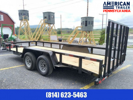 New Quality Trailers General Duty Utility 82"x 18' - 7000 GVWR