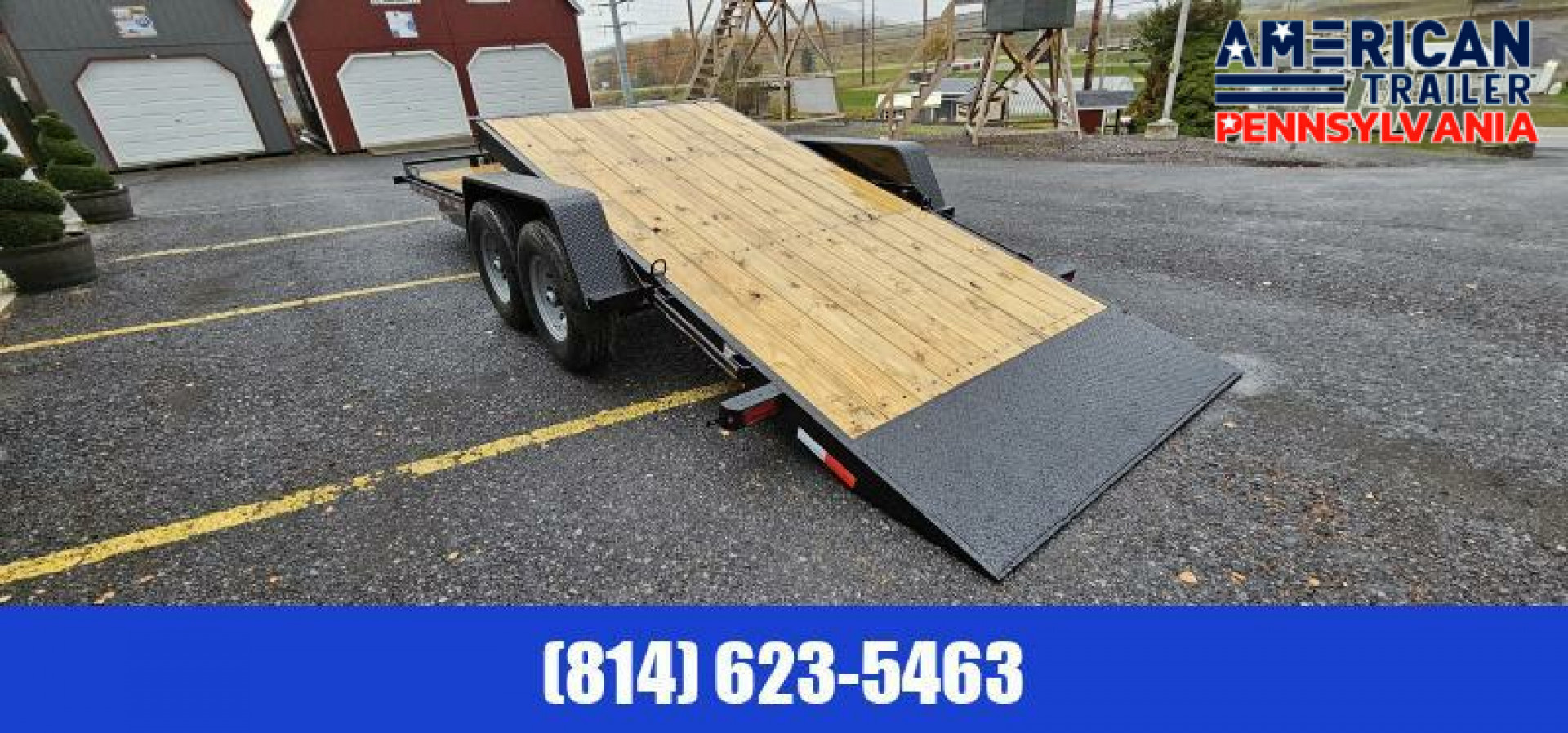 New Quality Trailers - Pro Grade - Split Tilt - 22' - 15000 GVWR