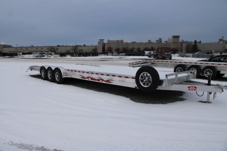 New 2026 Wolverine 34' 21K TRI AXLE ALUMINUM Car Hauler