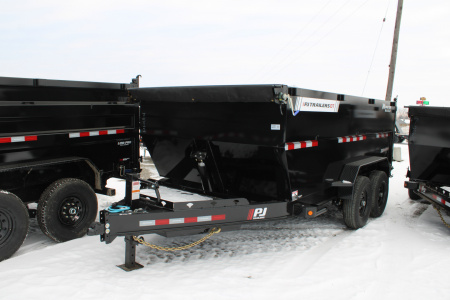 New 2026 PJ Trailers 14' DT1 HS Dump Trailer