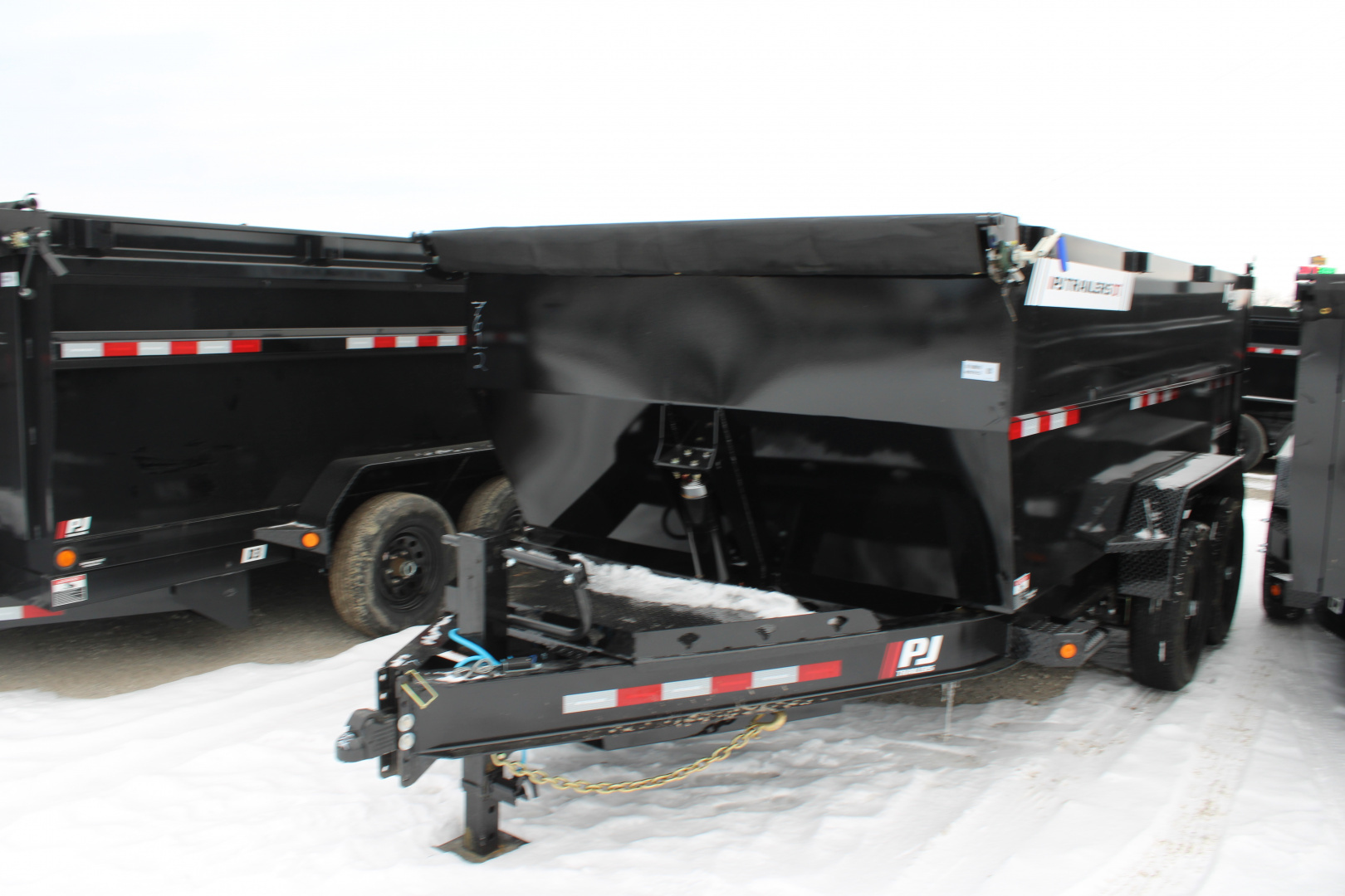 New 2026 PJ Trailers 14' DT1 HS Dump Trailer