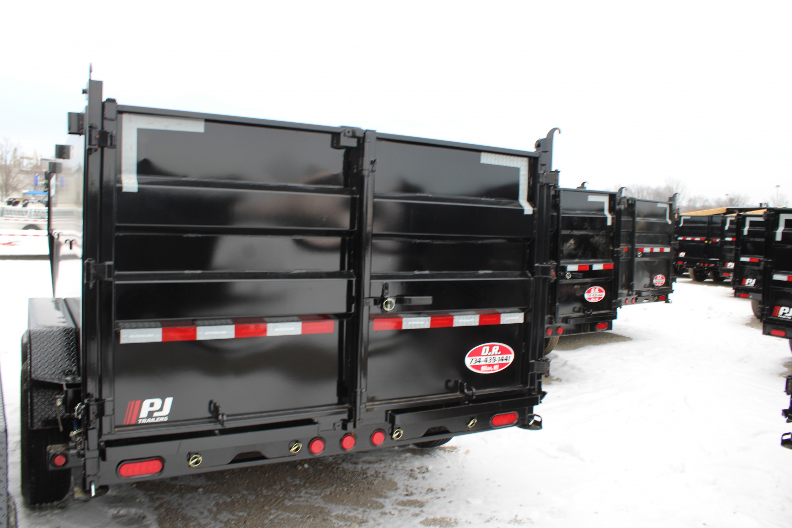 New 2026 PJ Trailers 14' DT1 HS Dump Trailer