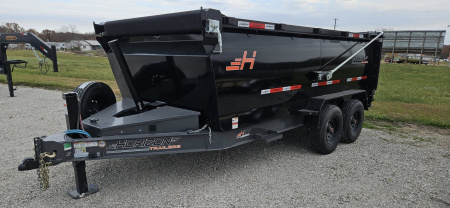 Used 2025 Horizon Trailers HD 14' Dump Trailer