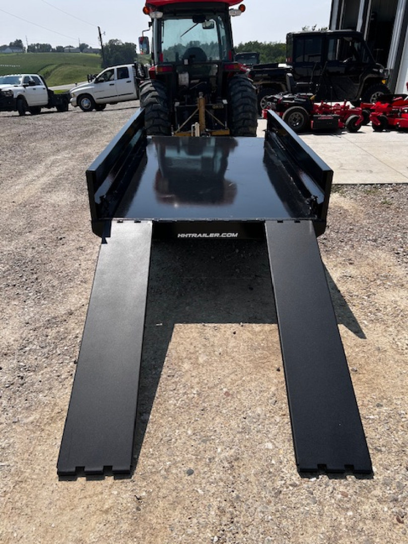 New 2026 H&H Trailers 54"X8' Homeowner W/CHARGER Dump Trailer