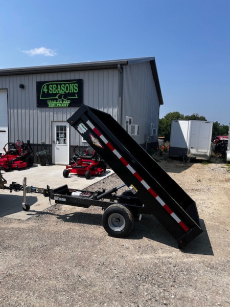 New 2026 H&H Trailers 54 X8' Homeowner W/CHARGER Dump Trailer