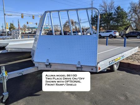 New 2027 Aluma 8610D/13 Snowmobile Trailer