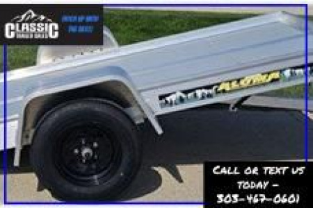 New 2026 Aluma 5010TILT Snowmobile Trailer