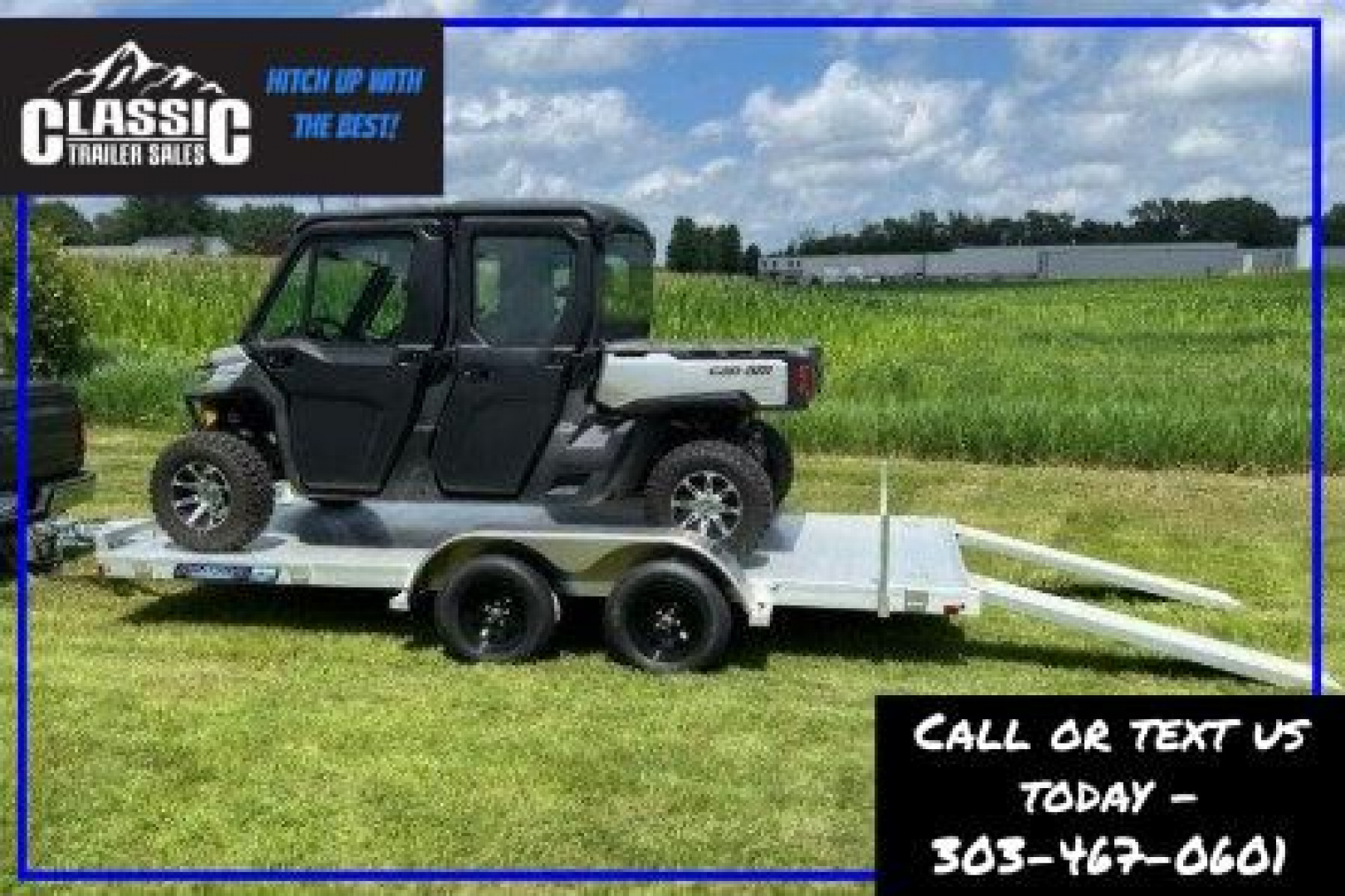 New 2027 Aluma 8218ESA Utility Trailer