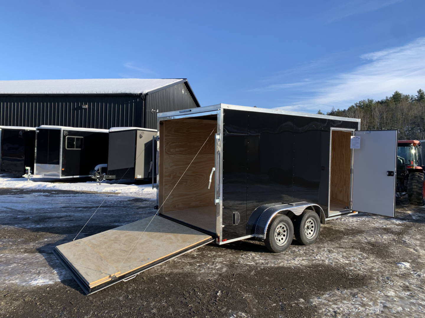 New 2026 Spartan 7X14 +2ft V-nose/ 7' interior height /Polycore Exterior - 7000GVW