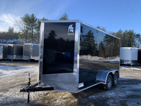New 2026 Spartan 7X14 +2ft V-nose/ 7' interior height /Polycore Exterior - 7000GVW