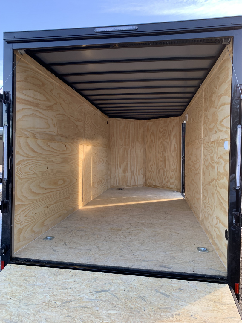 New 2026 Spartan 7X16 +2ft V-nose/ 7' interior height / Polycore Exterior / 16" OC Construction - 7000GVW