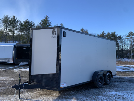 New 2026 Spartan 7X16 +2ft V-nose/ 7' interior height / Polycore Exterior / 16  OC Construction - 7000GVW