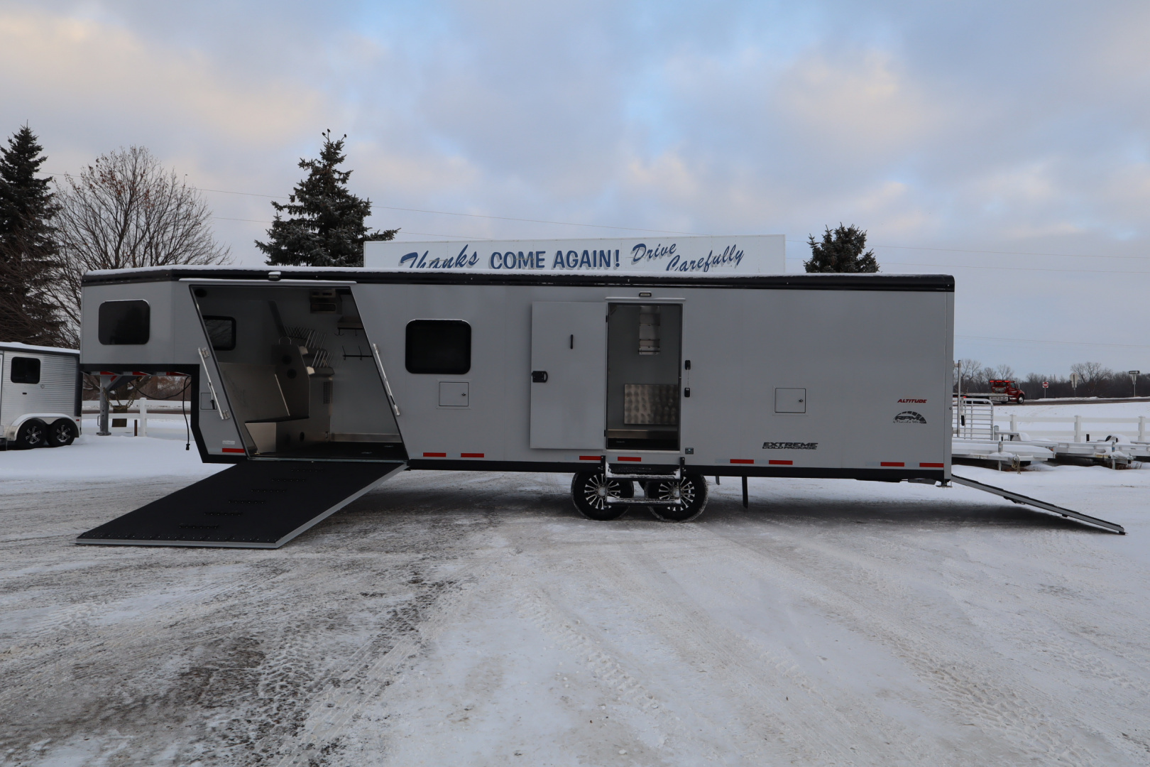 New 2026 Trails West 28' RPM 28' Snowmobile Trailer