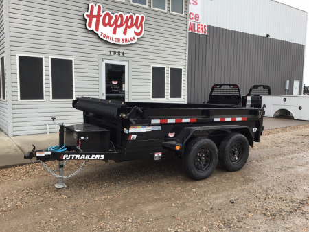 2026 PJ 60"x10' Tandem Axle Utility Dump Trailer w/ 18" Sides – D5