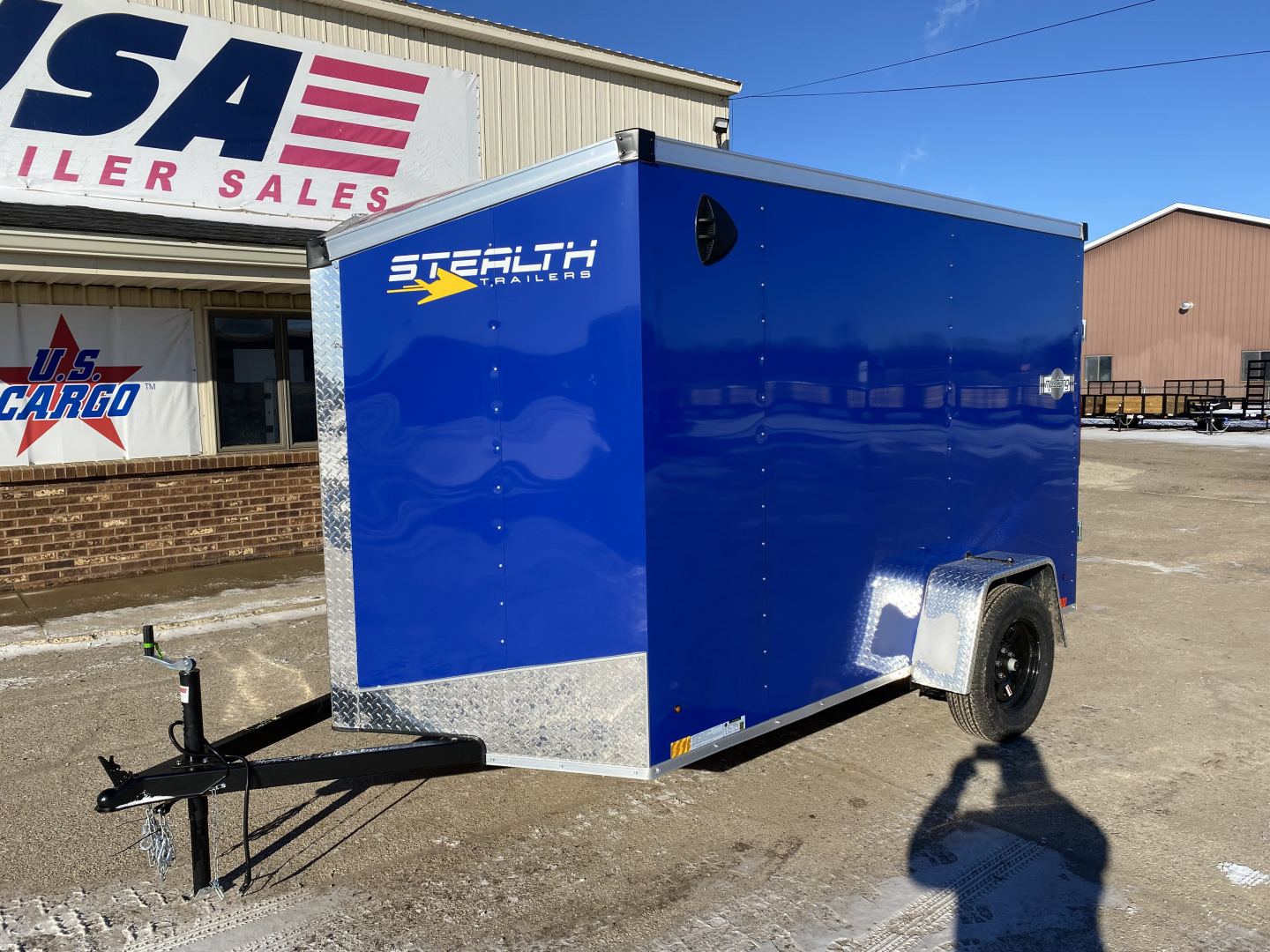 New 2026 Stealth Trailers 6x10 Mustang 3k w/Ramp Door Cargo / Enclosed Trailer