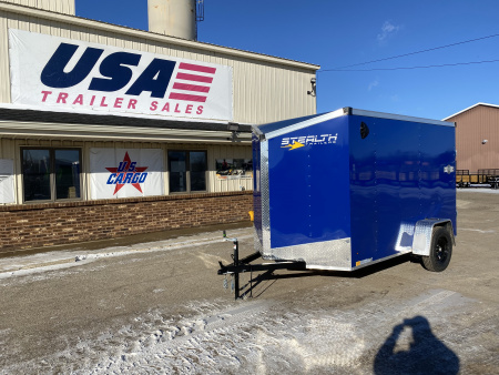 New 2026 Stealth Trailers 6x10 Mustang 3k w/Ramp Door Cargo / Enclosed Trailer