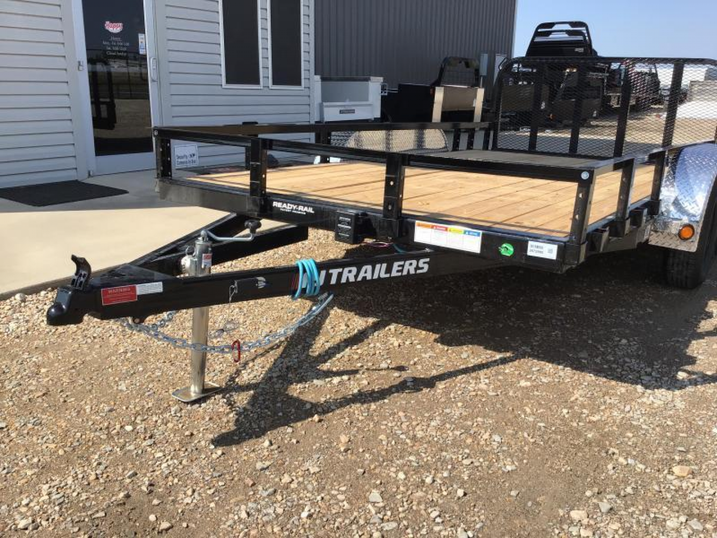 New 2026 PJ 83"x14' Tandem Axle Utility Trailer - UL