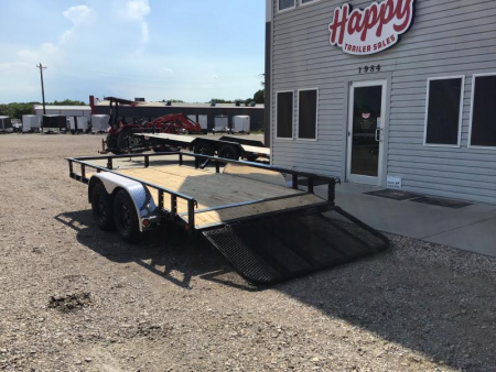 New 2026 PJ 83"x14' Tandem Axle Utility Trailer - UL