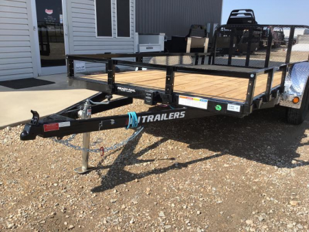 New 2026 PJ 83"x14' Tandem Axle Utility Trailer - UL