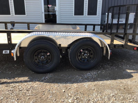 New 2026 PJ 83"x14' Tandem Axle Utility Trailer - UL
