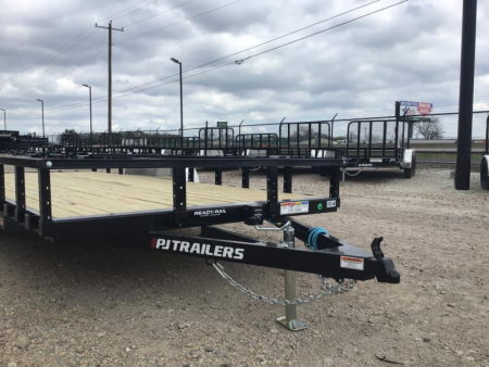 New 2026 PJ 83"x18' Tandem Axle Utility Trailer - UL