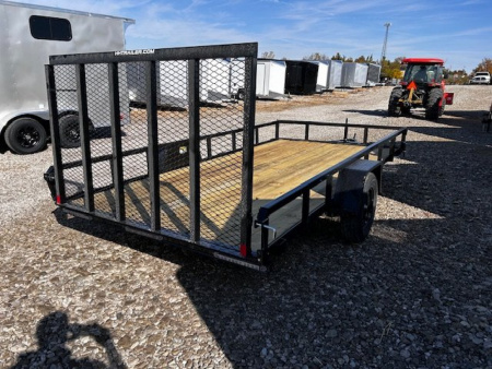 New 2026 H&H Trailers 82"X14' Rail Side Utility 2990k gvwr Utility Trailer