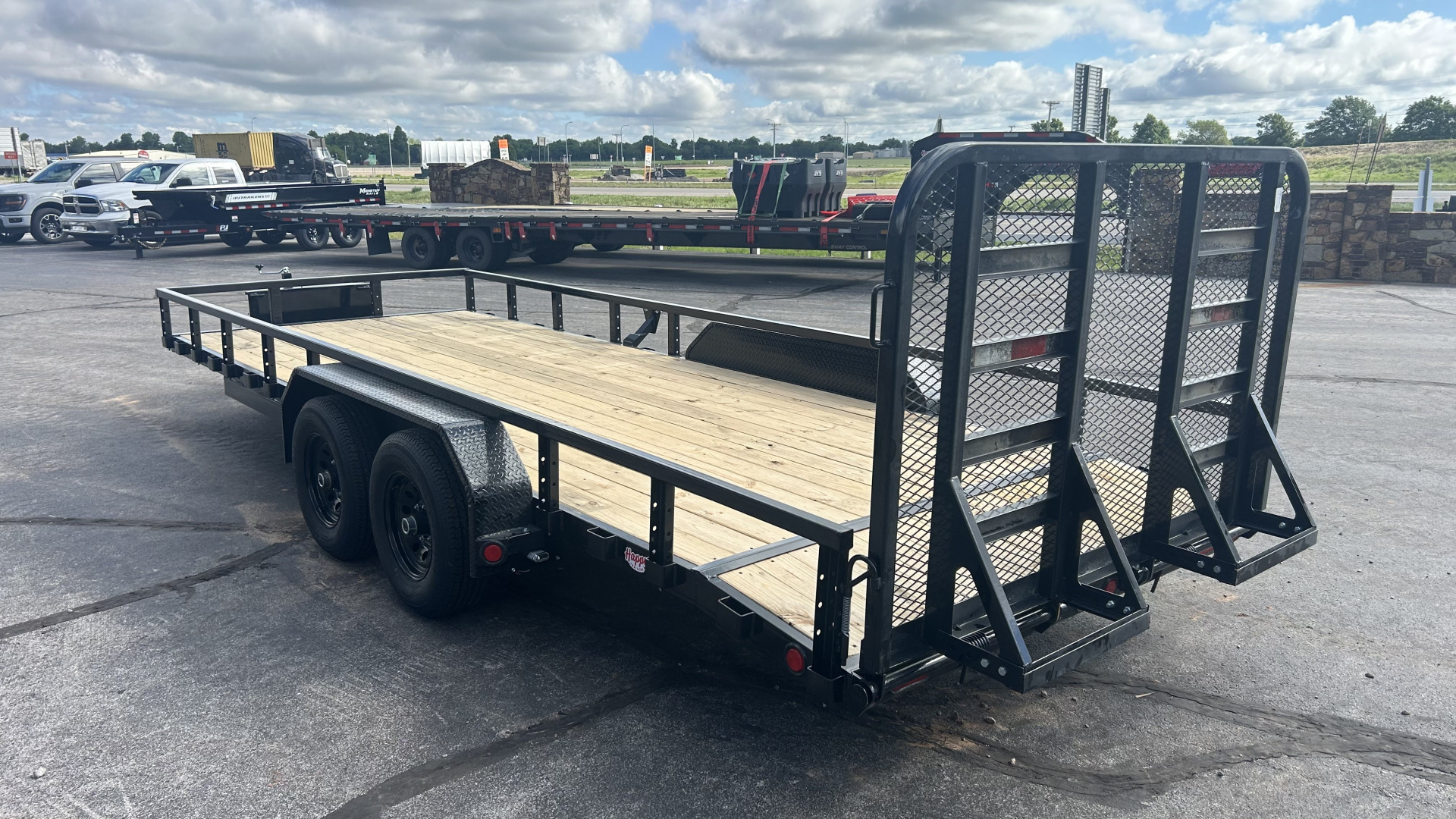 New 2026 PJ 83"x20' Tandem Axle Utility Trailer - UL