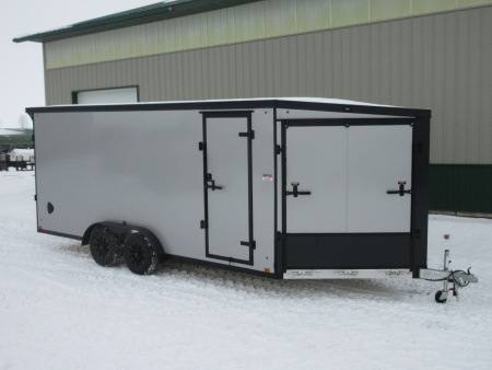 New 2026 Discovery Trailers Aero-Lite SE Snowmobile Trailer Snowmobile Trailer
