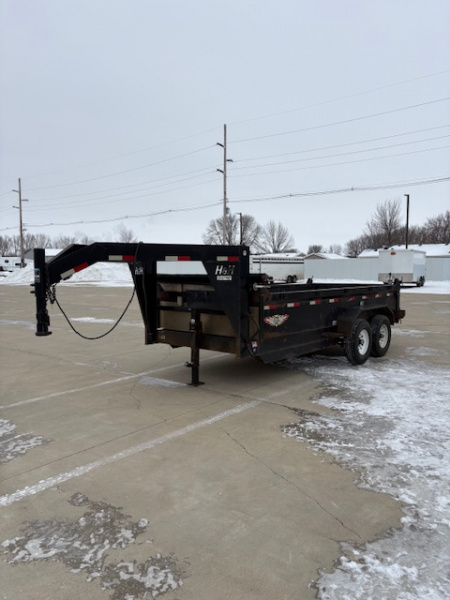 Used 2015 H&H Trailers GNDT-16 Dump Trailer