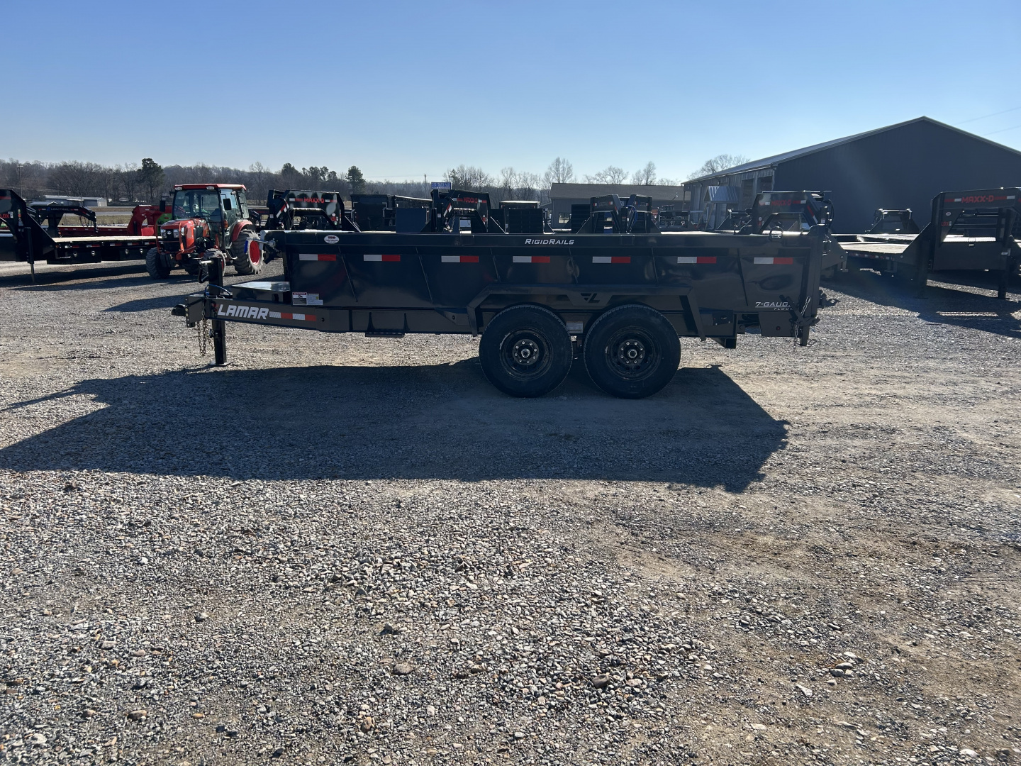 New 2026 Lamar Dump Trailer | 83" x 14' 14K GVWR