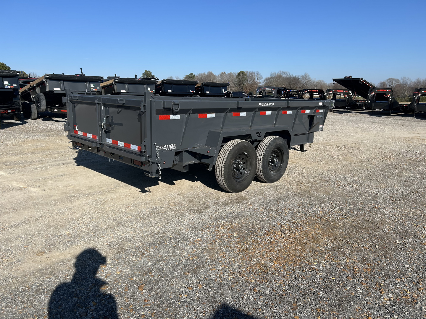 New 2026 Lamar Dump Trailer | 83" x 14' 14K GVWR