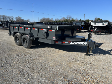 New 2026 Lamar Dump Trailer | 83" x 14' 14K GVWR