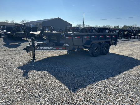 New 2026 Lamar Dump Trailer | 83" x 14' 14K GVWR
