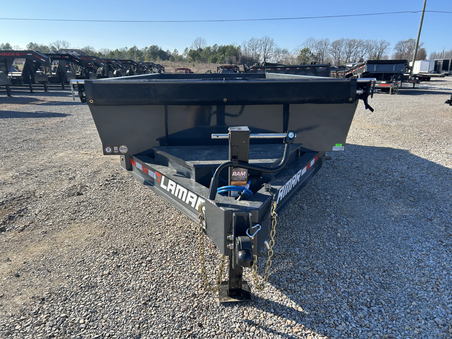 New 2026 Lamar Dump Trailer | 83" x 14' 14K GVWR