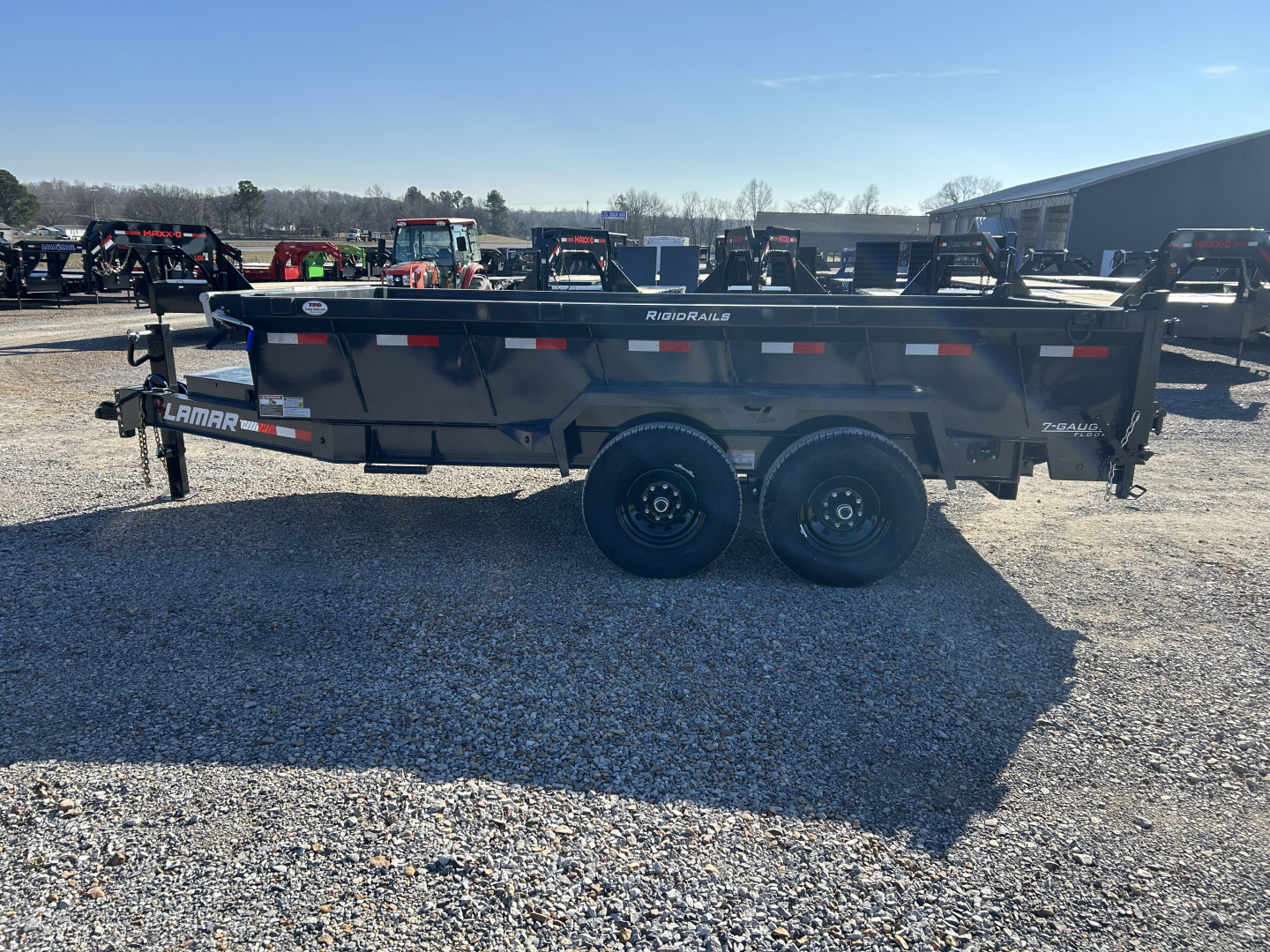 New 2026 Lamar Dump Trailer | 83" x 14' 14K GVWR