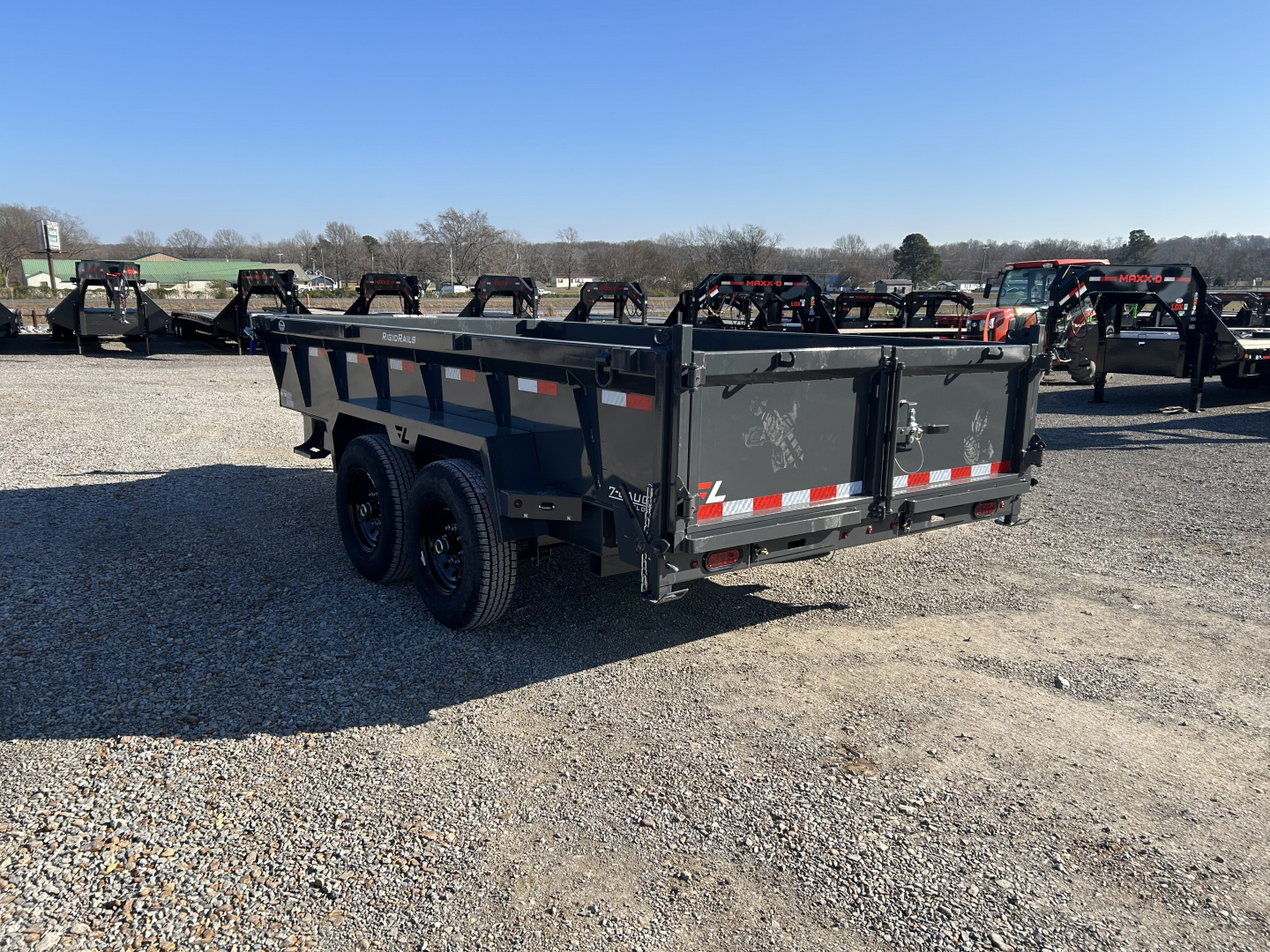 New 2026 Lamar Dump Trailer | 83" x 14' 14K GVWR