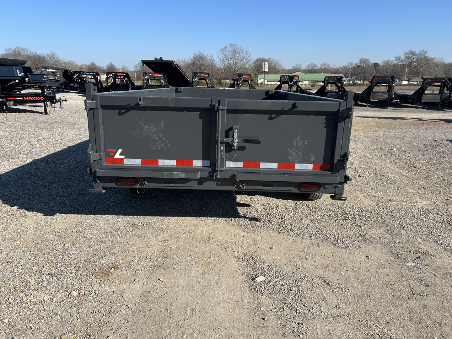 New 2026 Lamar Dump Trailer | 83" x 14' 14K GVWR