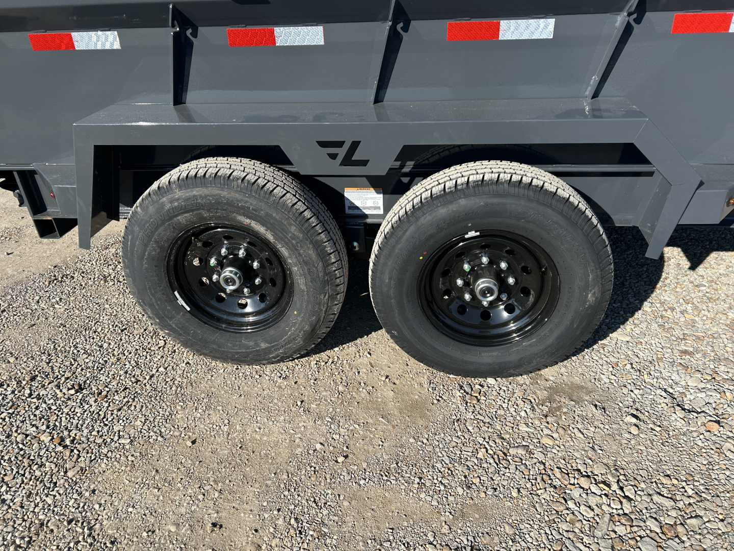 New 2026 Lamar Dump Trailer | 83" x 14' 14K GVWR