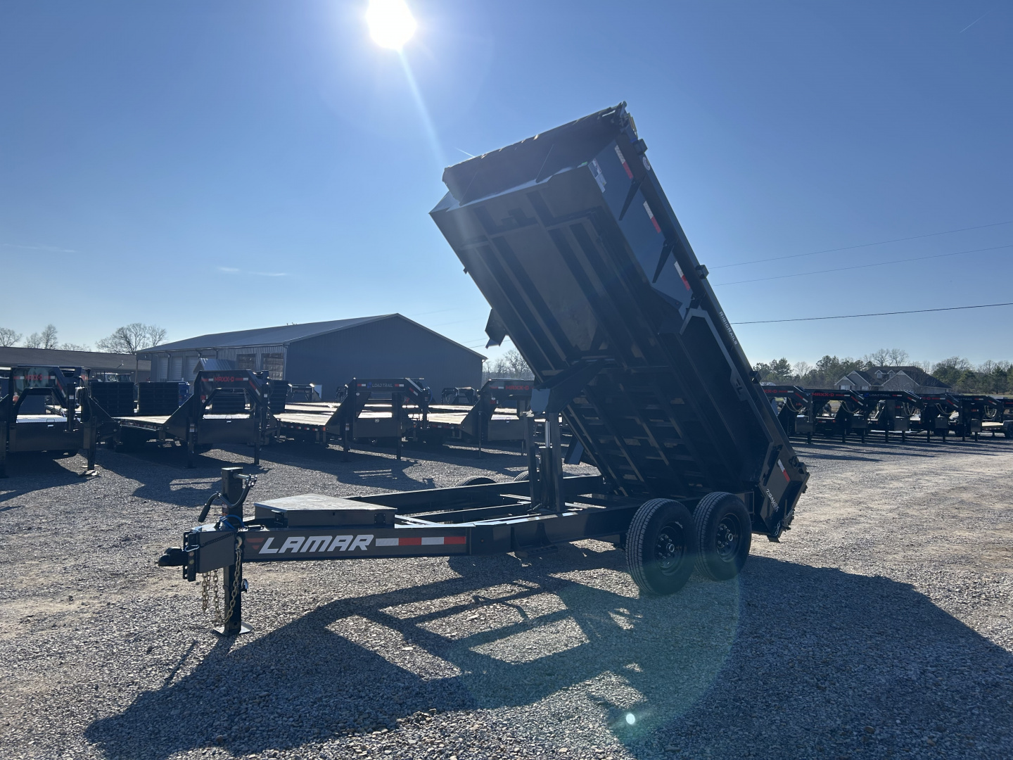 New 2026 Lamar Dump Trailer | 83" x 14' 14K GVWR