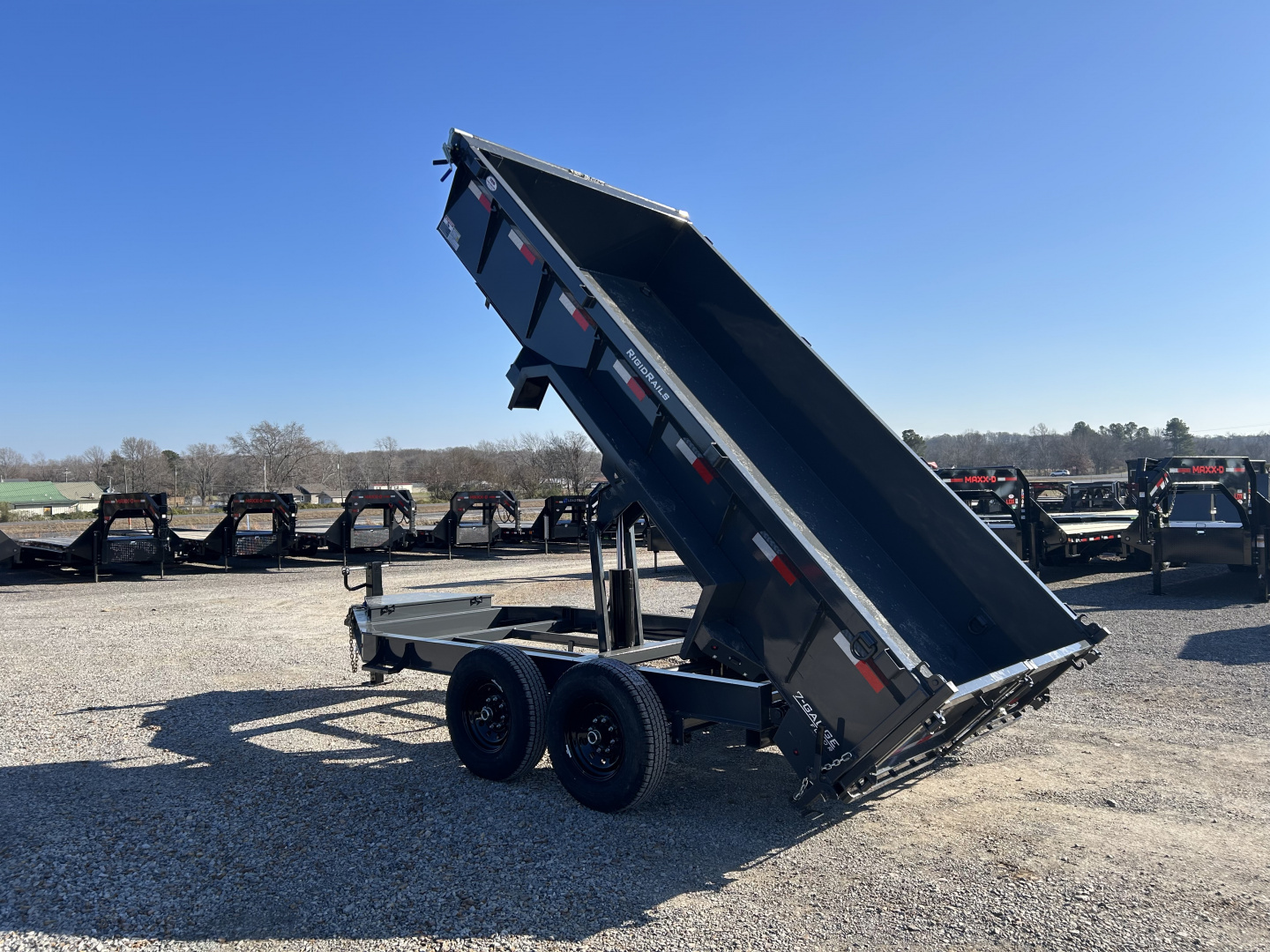 New 2026 Lamar Dump Trailer | 83" x 14' 14K GVWR