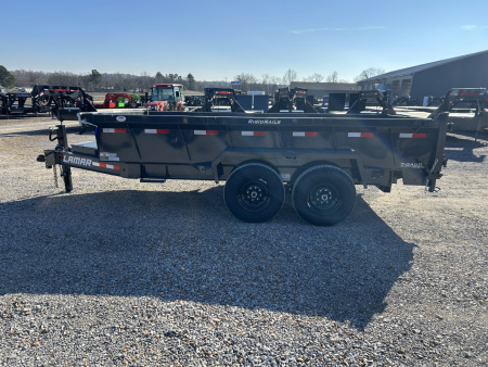 New 2026 Lamar Dump Trailer | 83" x 14' 14K GVWR