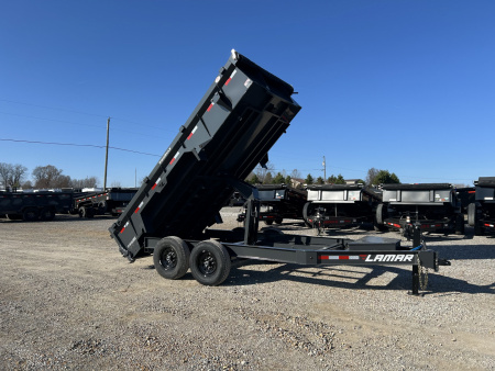 New 2026 Lamar Dump Trailer | 83" x 14' 14K GVWR