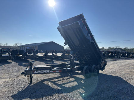 New 2026 Lamar Dump Trailer | 83" x 14' 14K GVWR