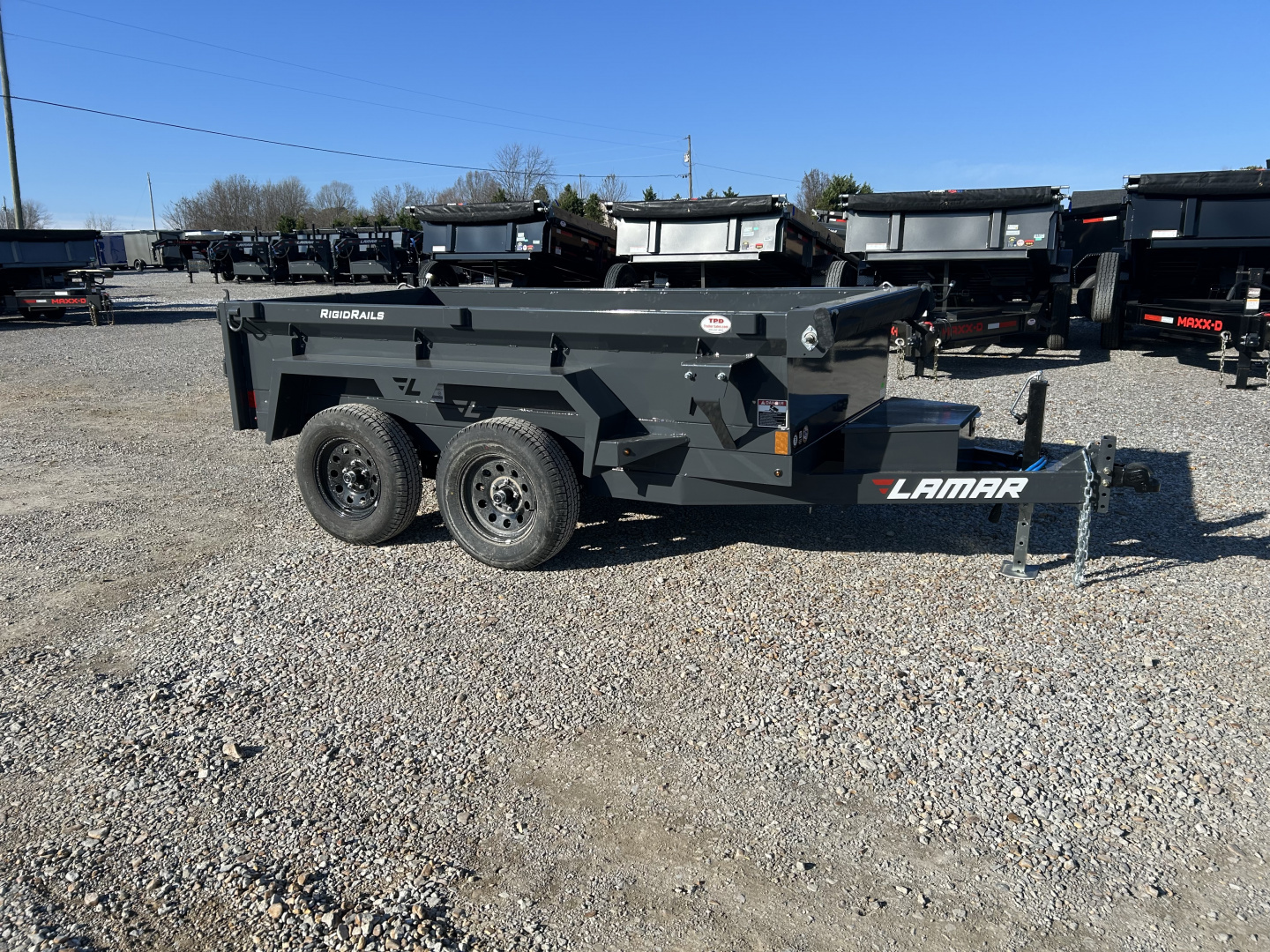 New 2026 Lamar 60"x10' 7k Dump Trailer